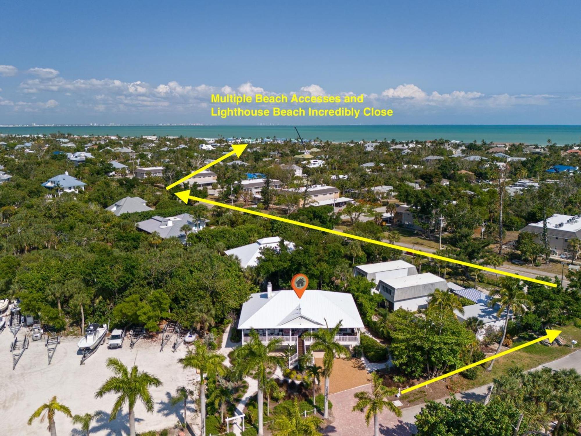 Grandma Dot'S House- Marina Villa With Pool And Bikes Sanibel Exterior photo